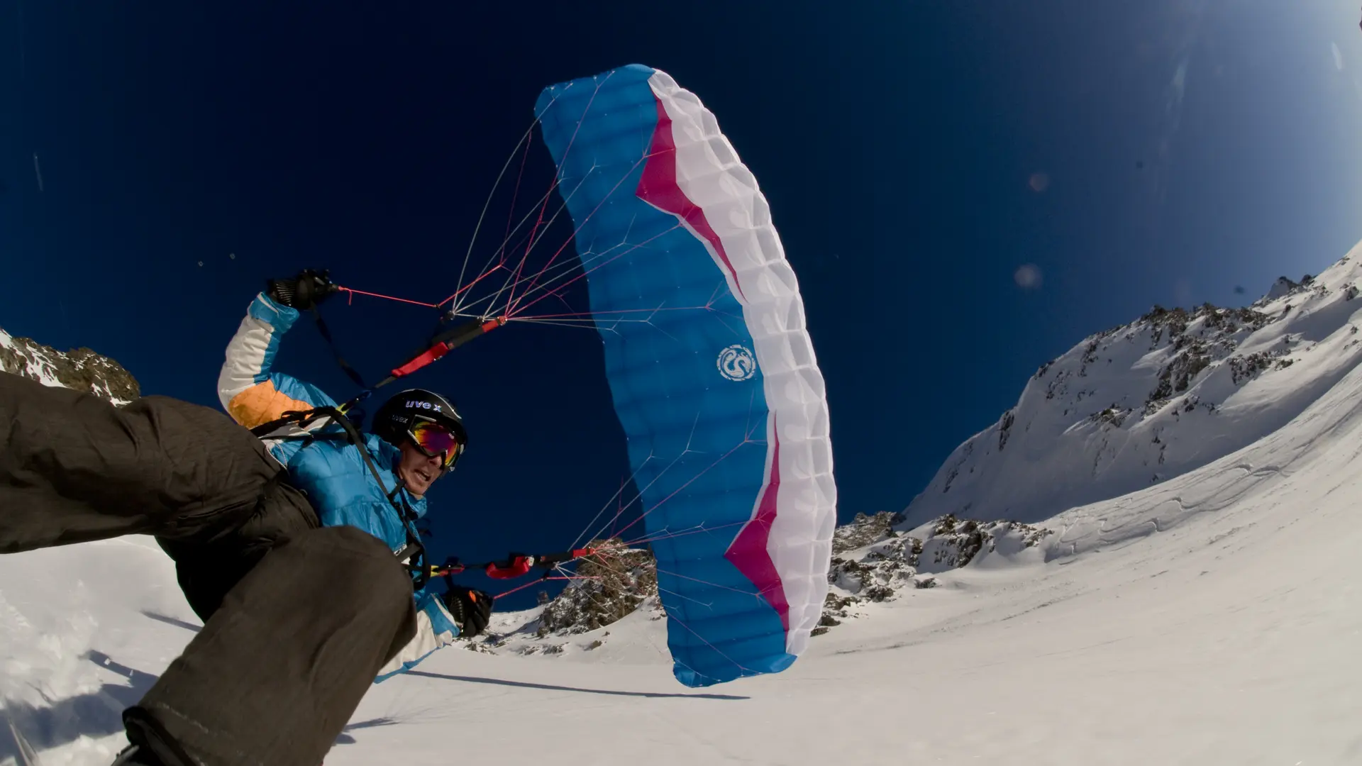 Speed riding au Grand-Bornand