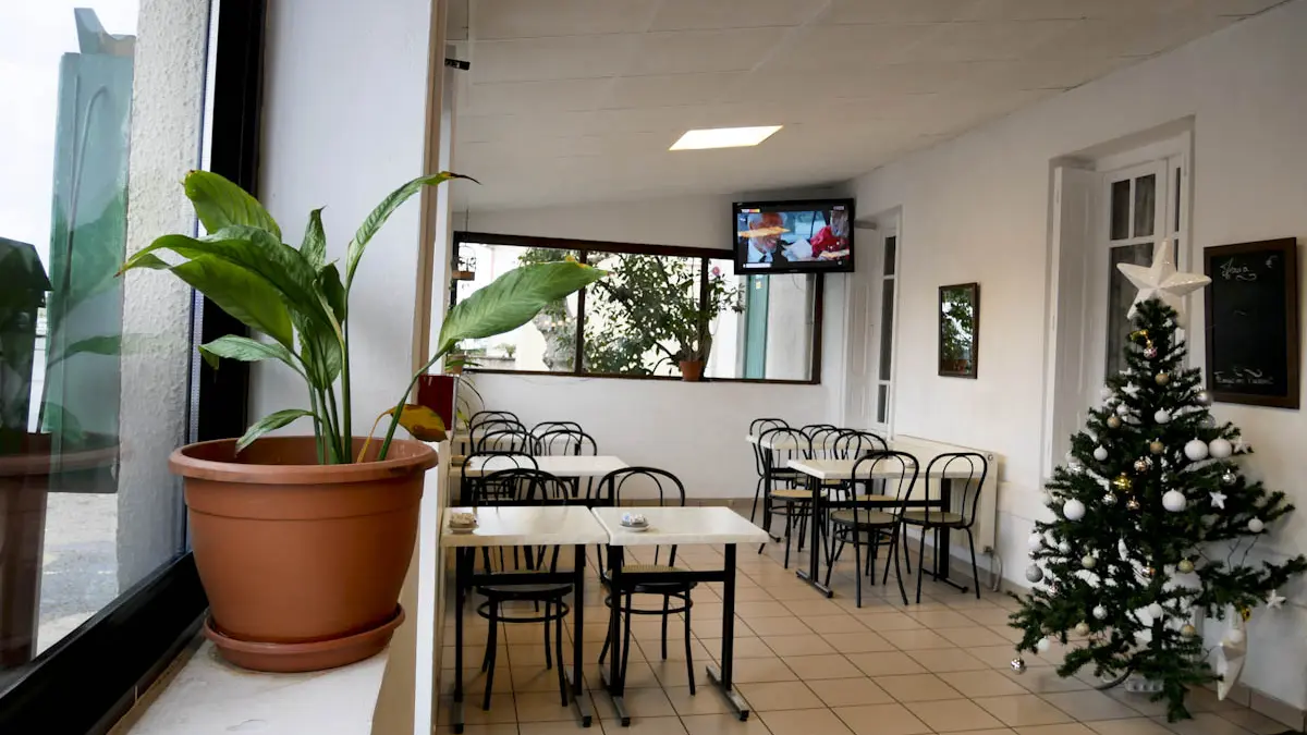 Salle des petits déjeuners