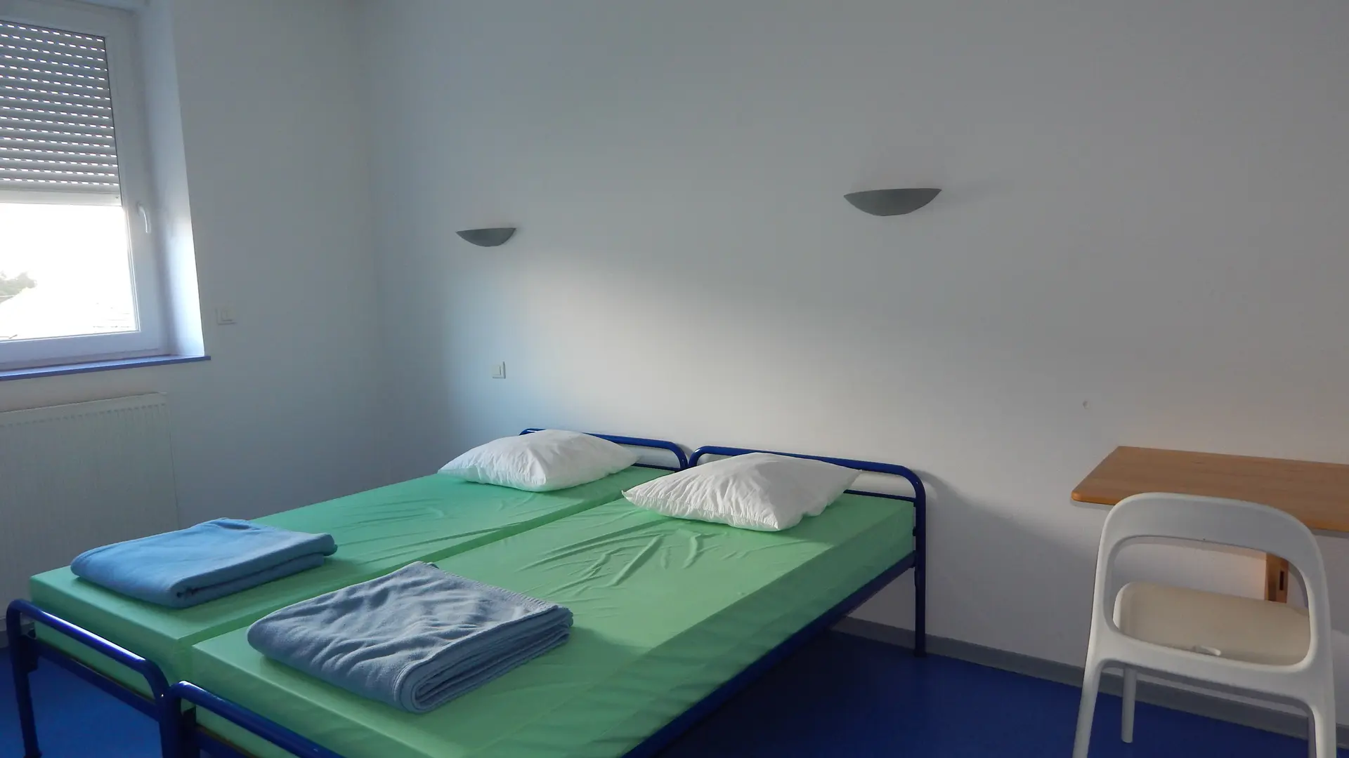 Chambre bleue