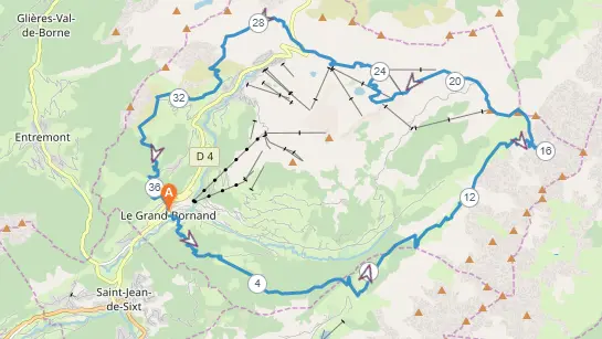 carte itinéraire