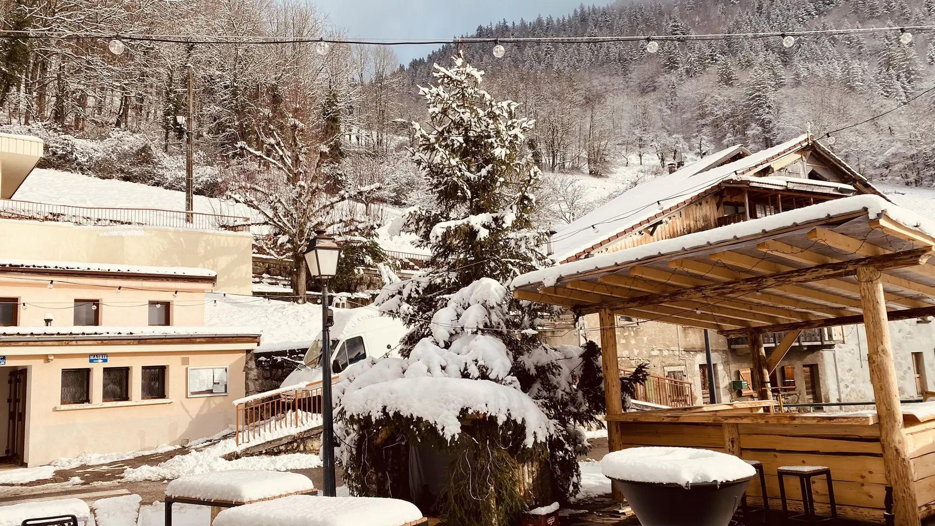 Terrasse le Bois du Cornet