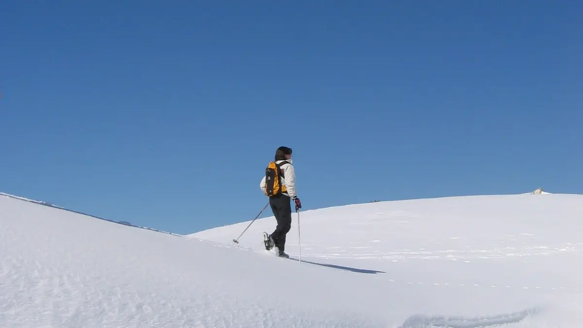 Sortie en raquettes accompagnée dans le Dévoluy avec Martinho Rodrigues, Hautes-Alpes, Alpes du Sud