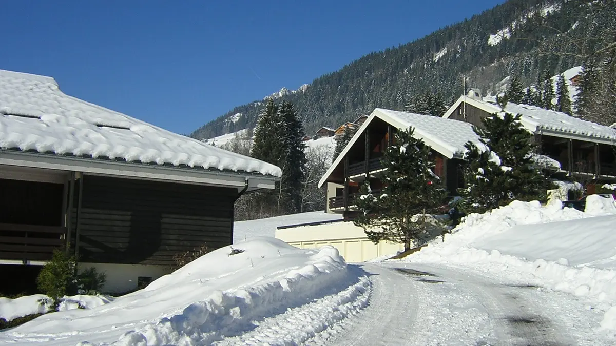 Résidence extérieur hiver