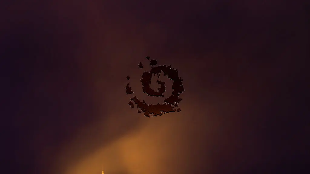 Chapelle Saint Romain de nuit avec brouillard.