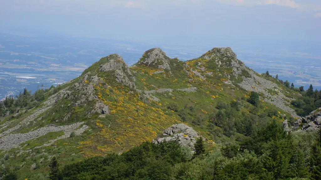 Le Pic des 3 Dents (1400 m d'altitude)