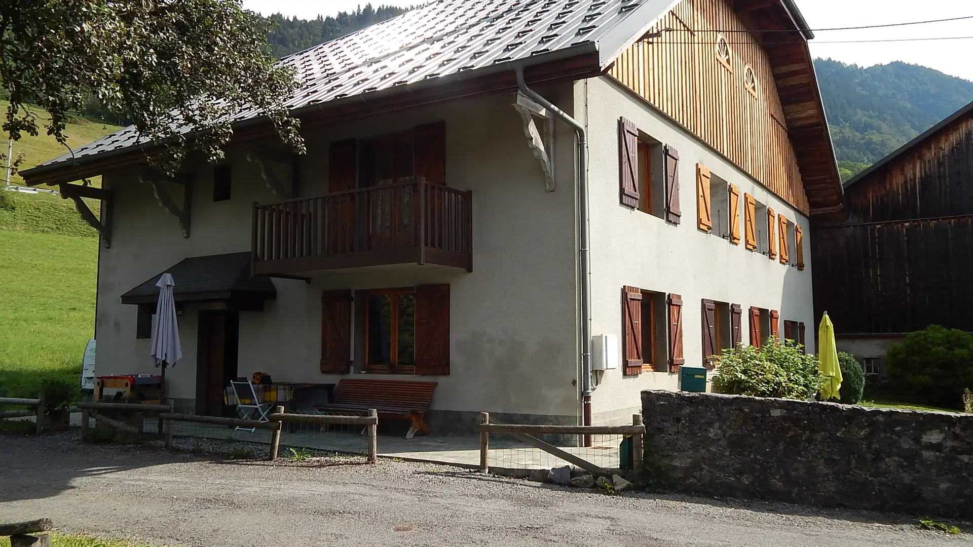Maison en été