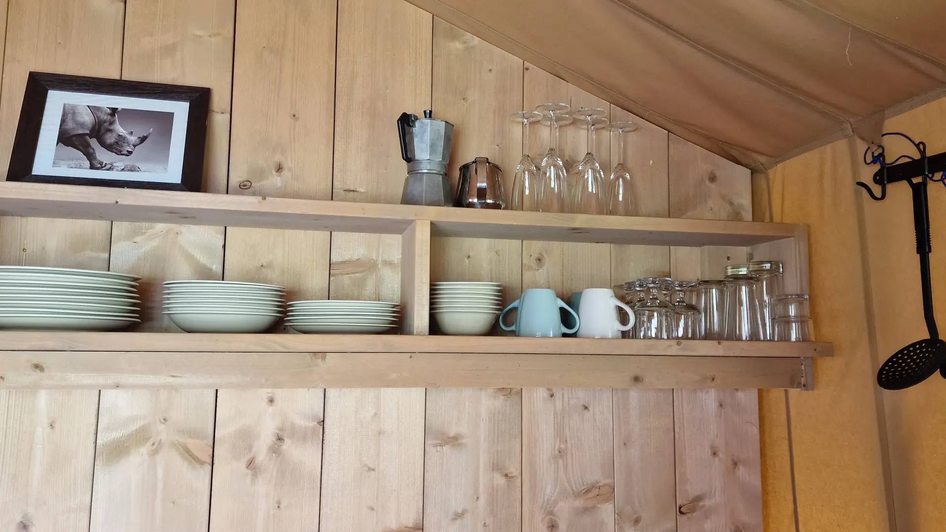 Tente Grand Lodge Premium Vaisselier