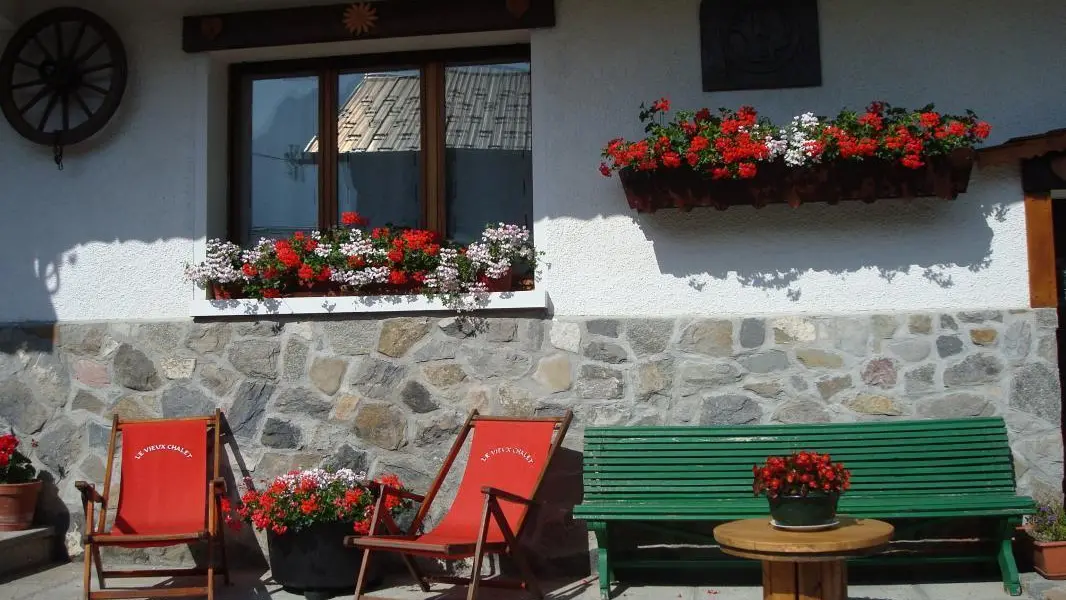 Terrasse - Entrées Gîtes
