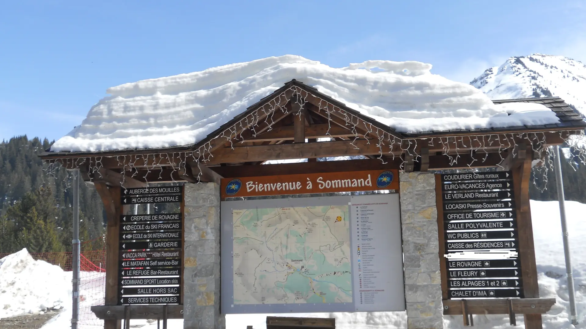 Entrée du plateau de Sommand
