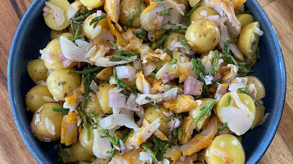 Salade de pommes de terre grenailles