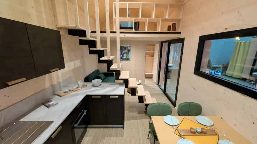 intérieur hébergement insolite