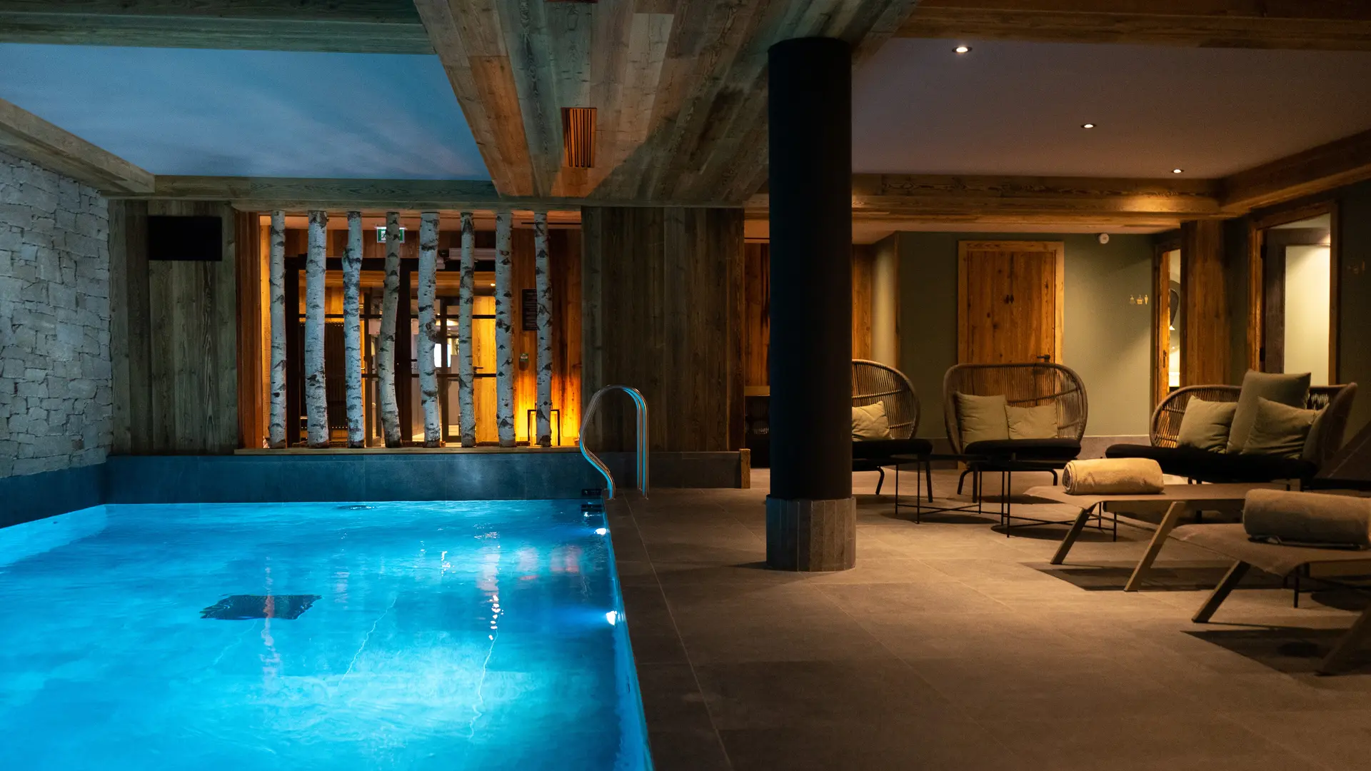 Piscine - Hôtel Mont Blanc Val d'Isère