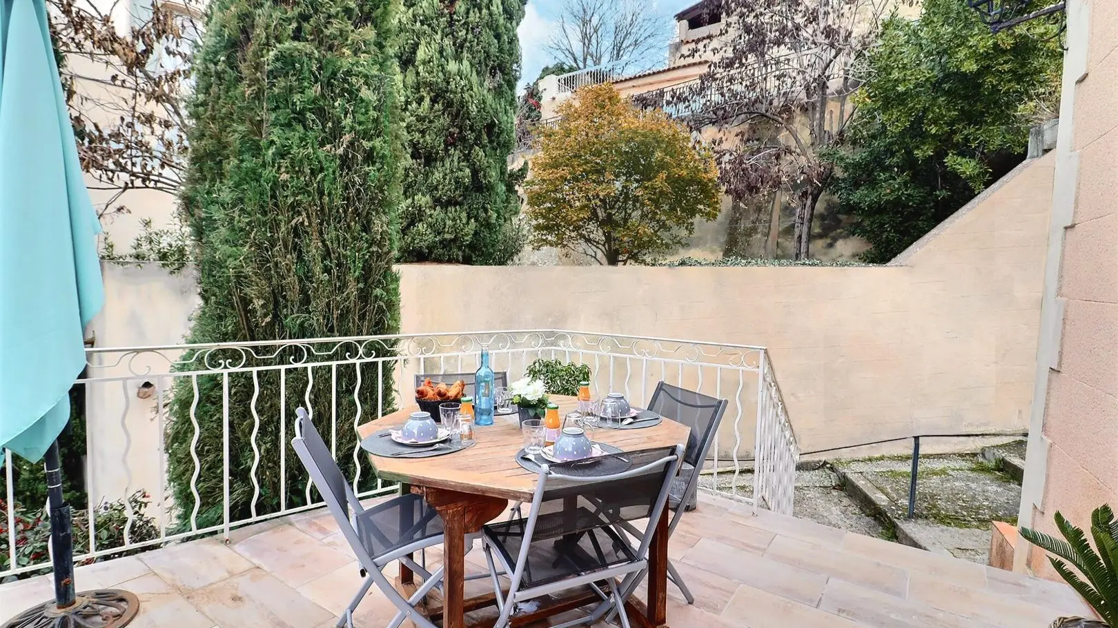 Terrasse côté Ouest