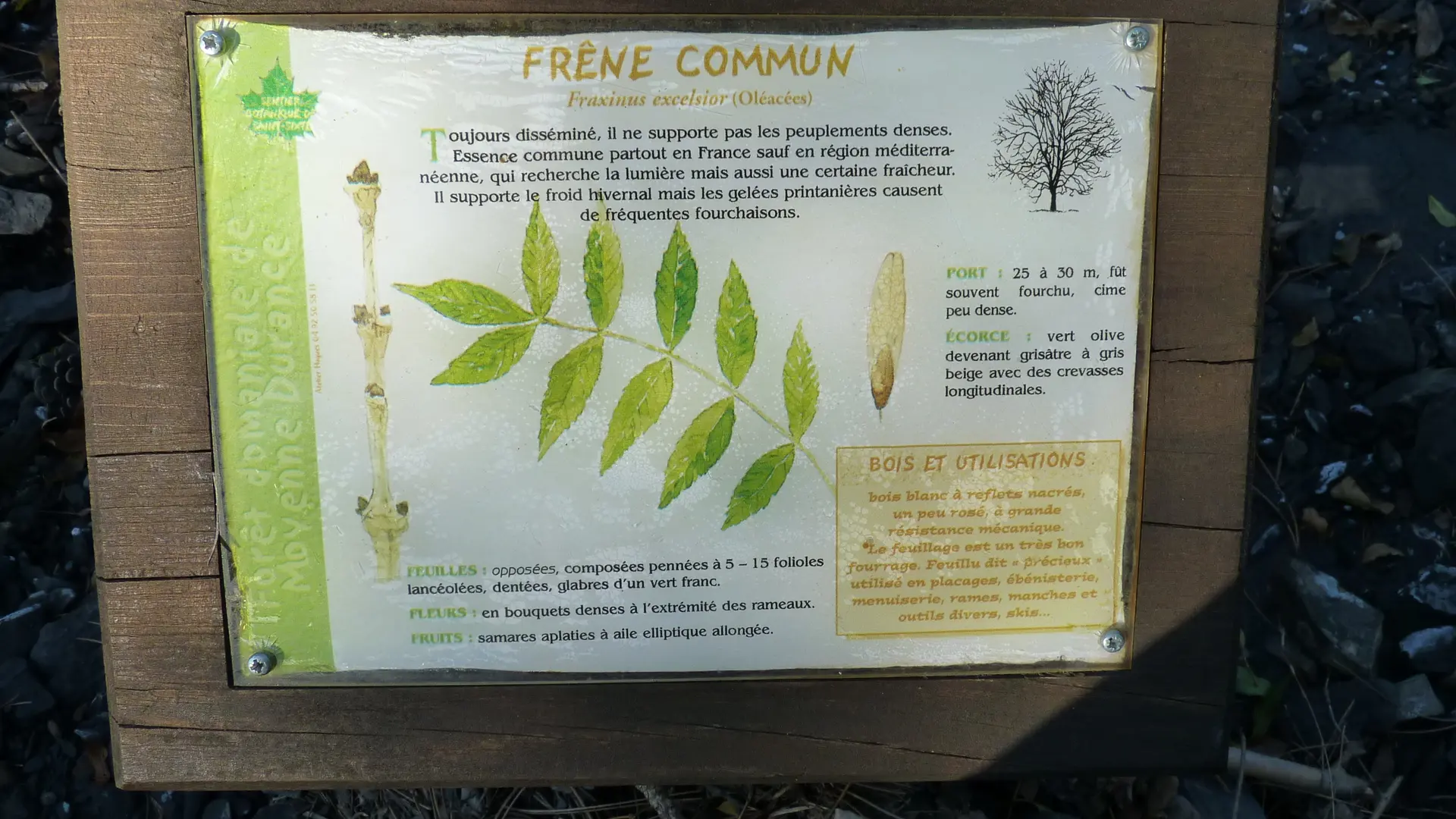 Chapelle Saint Sixte par le sentier botanique