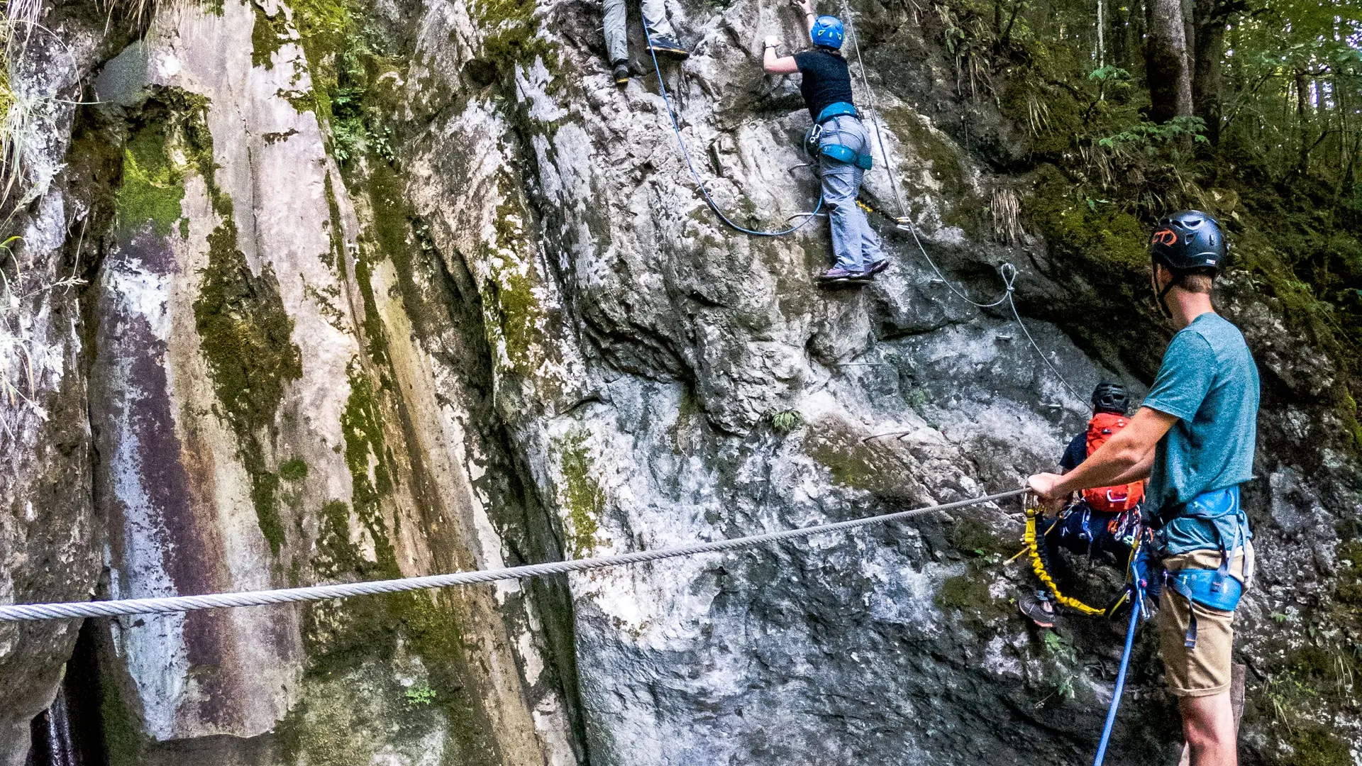 Via ferrata Cascade des Nants