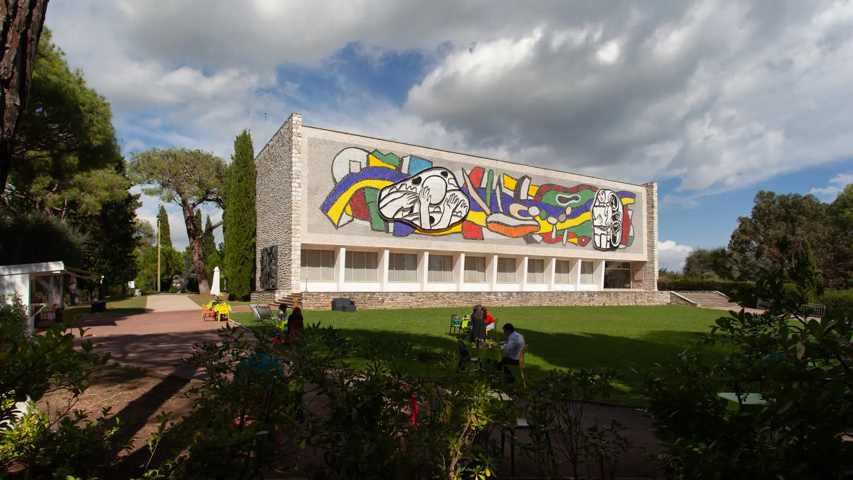 Jardin du musée national Fernand Léger, à Biot