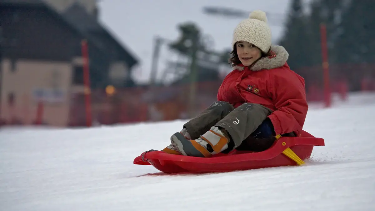 Espace luge Aillons-Margériaz 1400 m