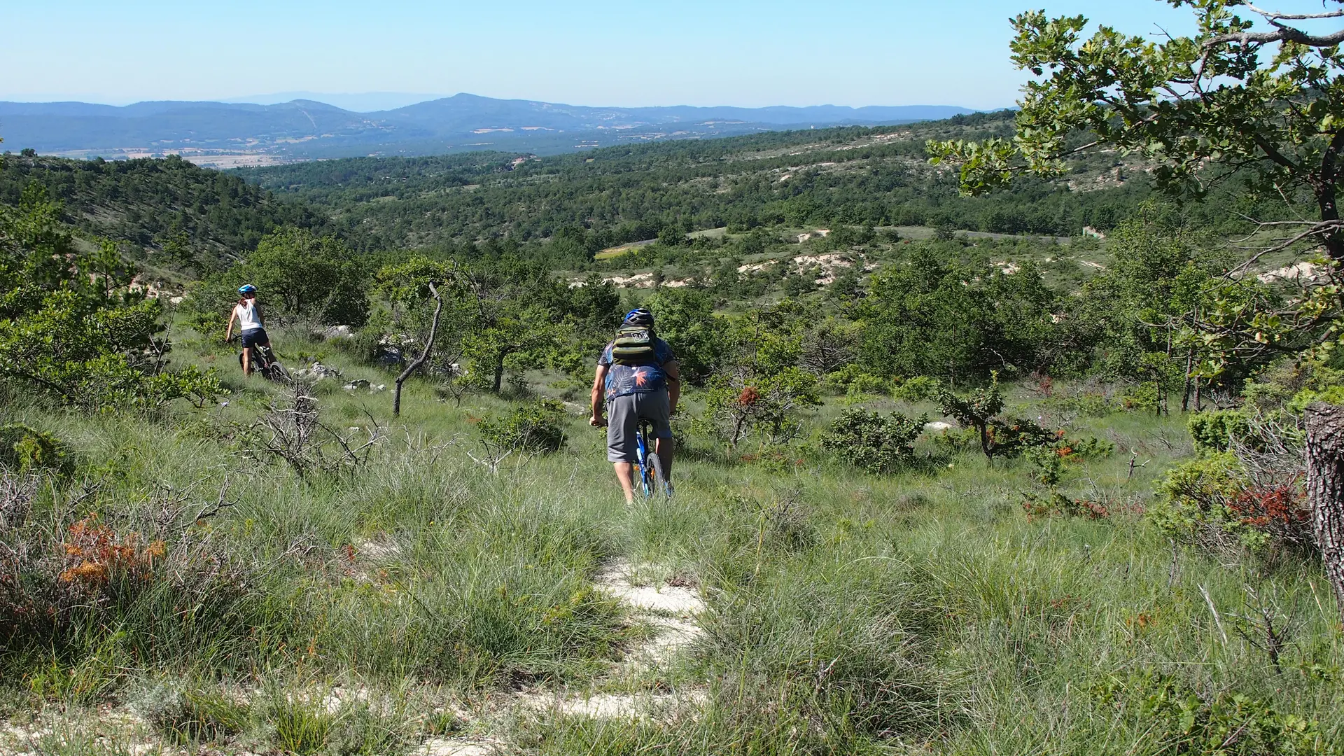 VTT Les Mourres