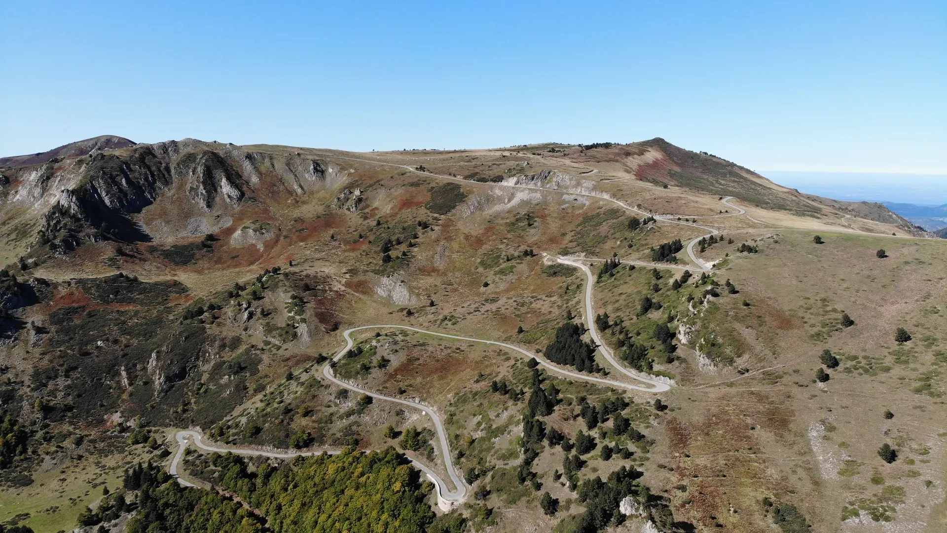 Col de Pailhères vu du ciel