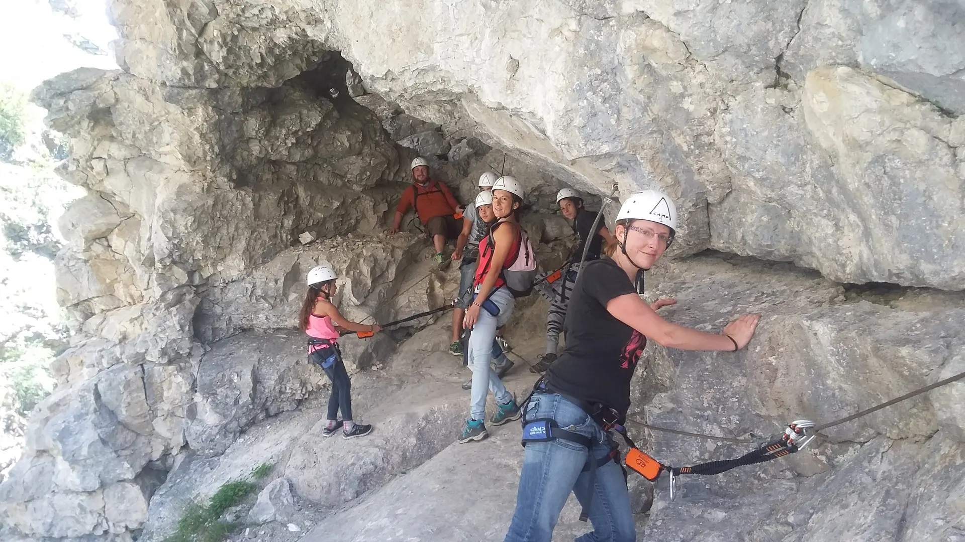 Via Ferrata avec Philippe Meyer, Dévoluy, Hautes-Alpes