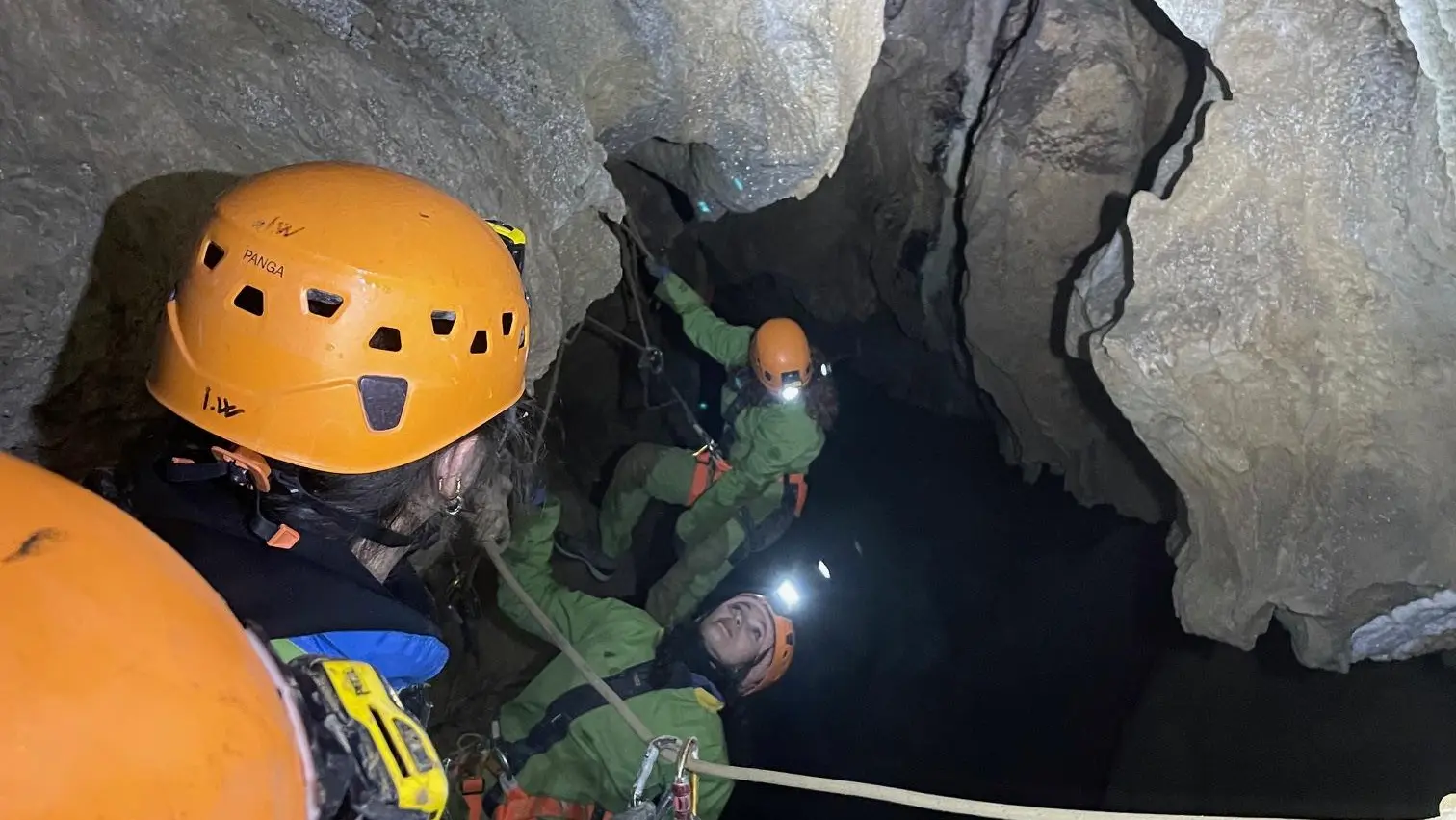 Progression sur main courante, un moment suspendu dans le temps !