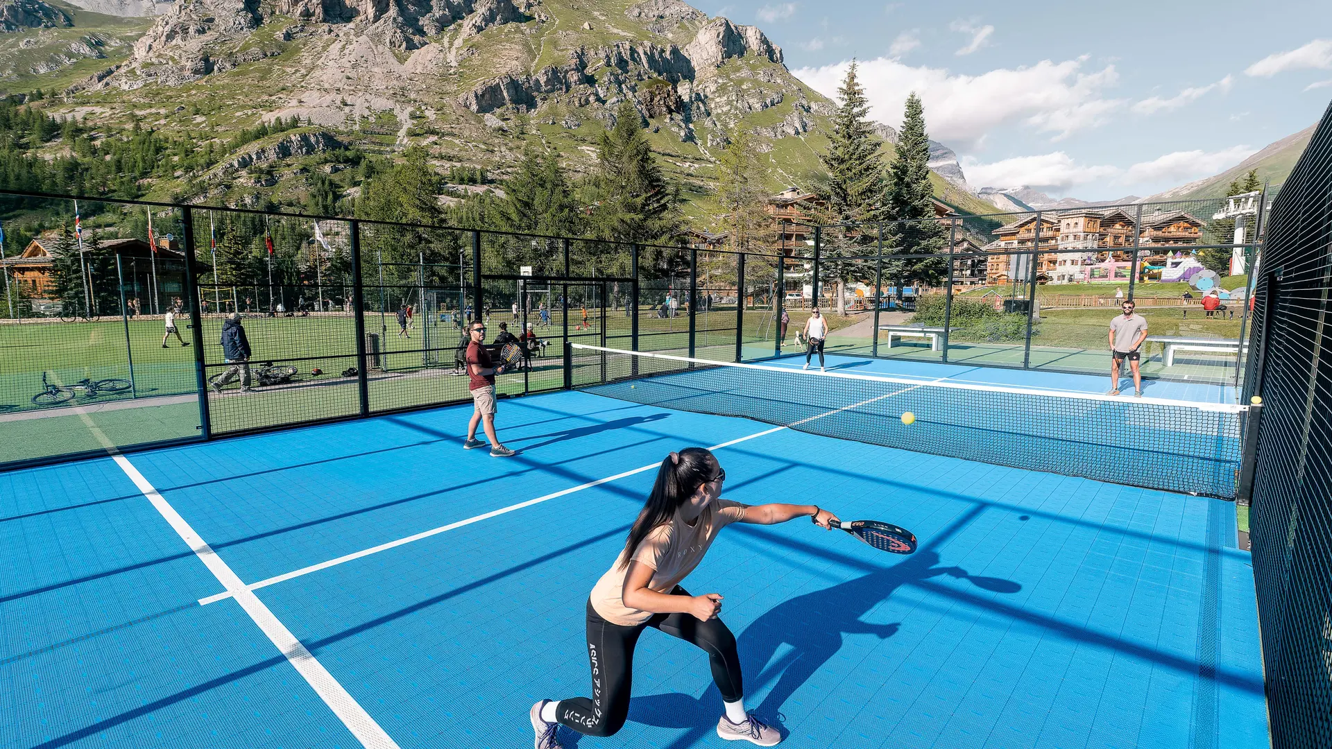 Terrain de padel tennis_Val-d'Isère