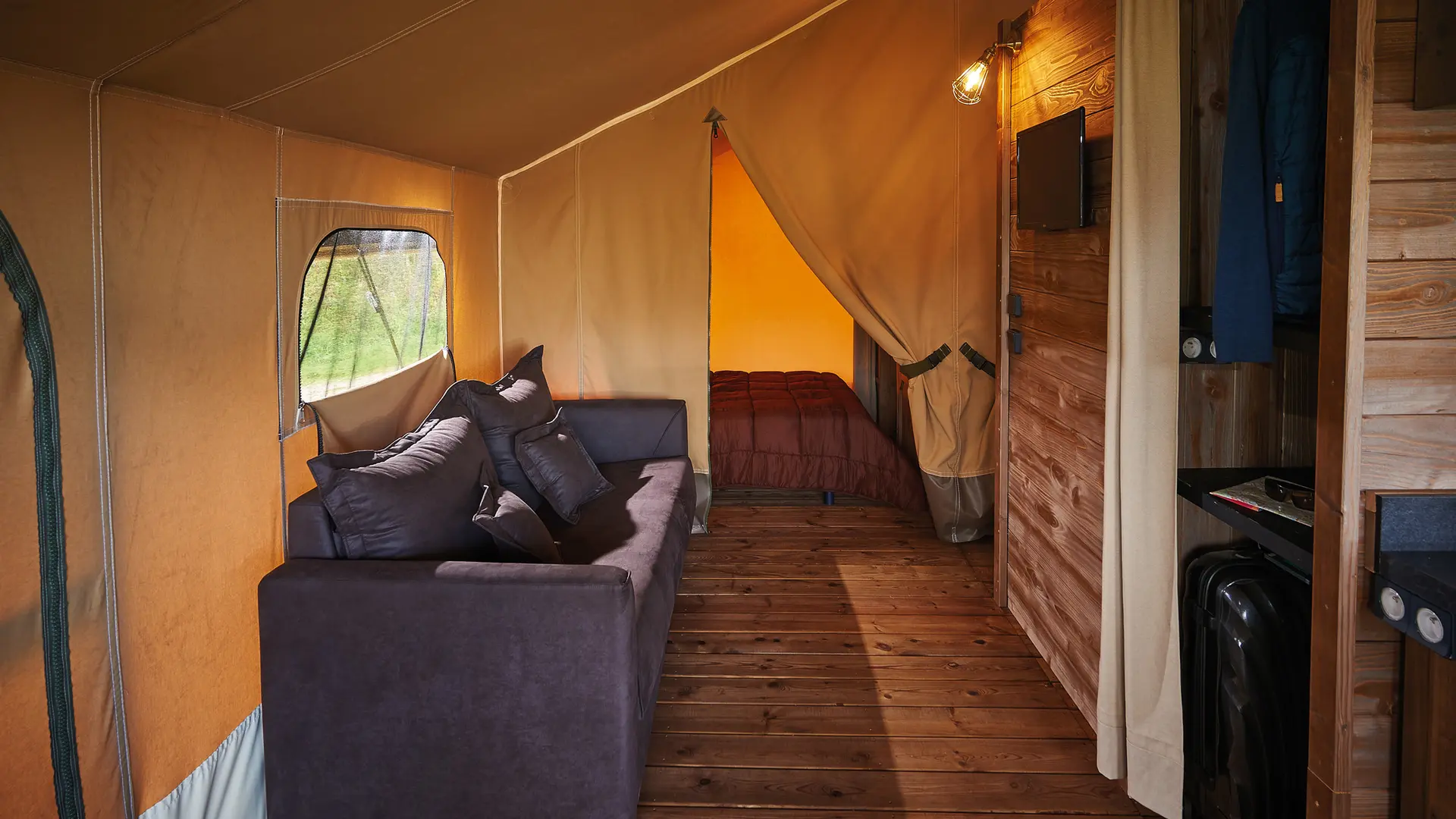 Coin salon tente Kenya