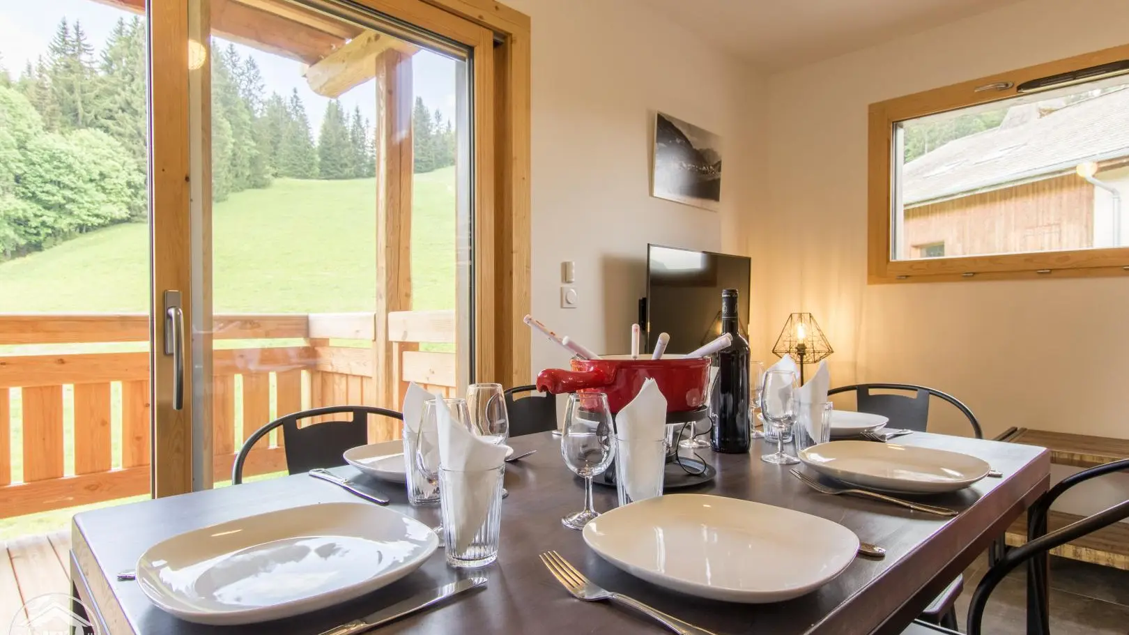 Cuisine ouverte sur séjour