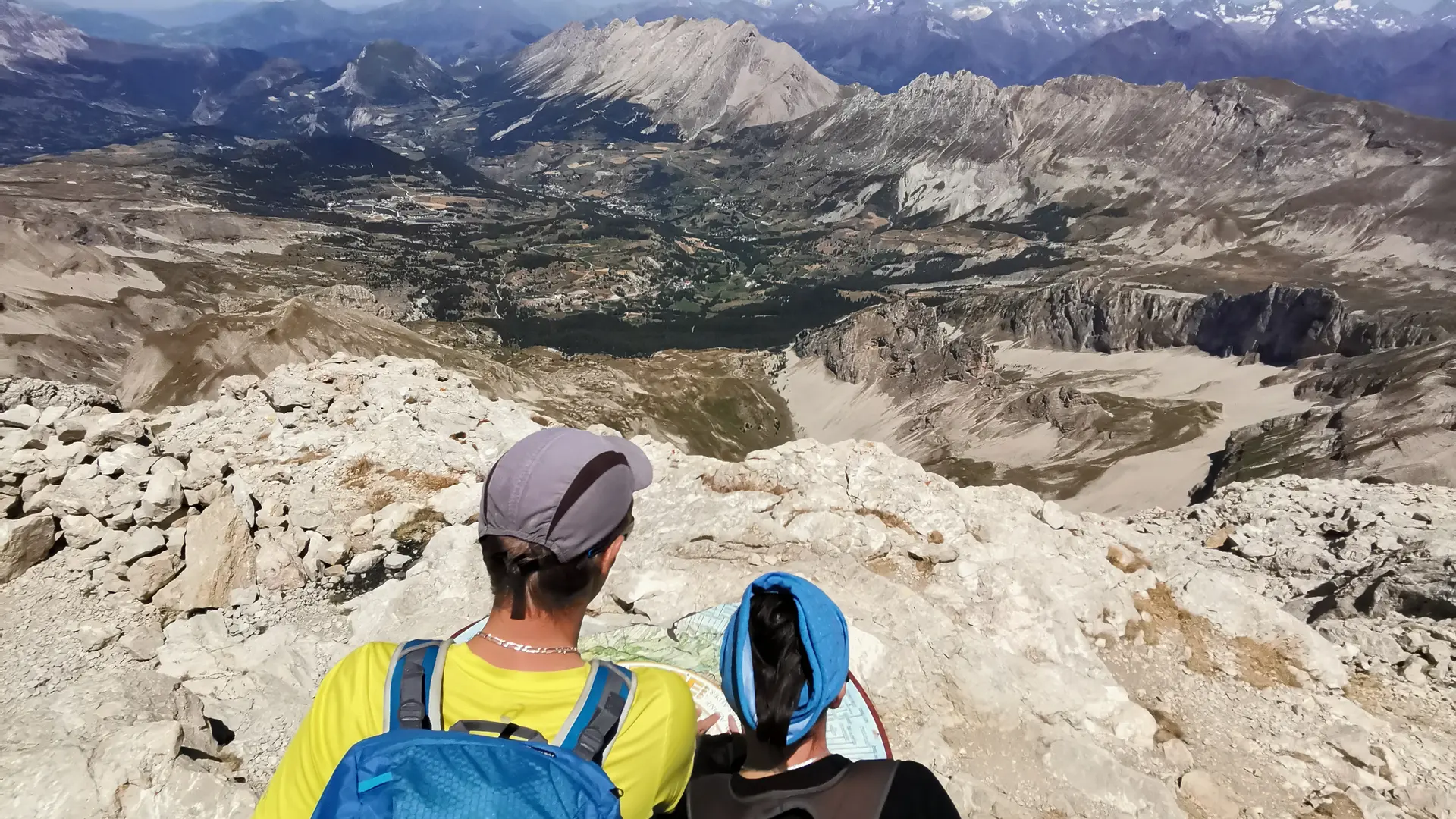 Pic de Bure depuis les Sauvas