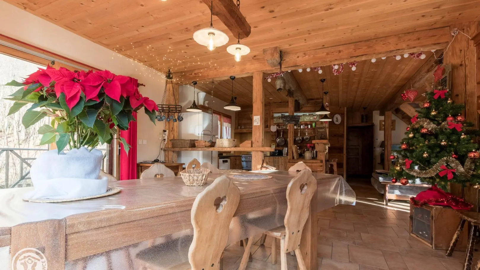 salle à manger, décor Noel