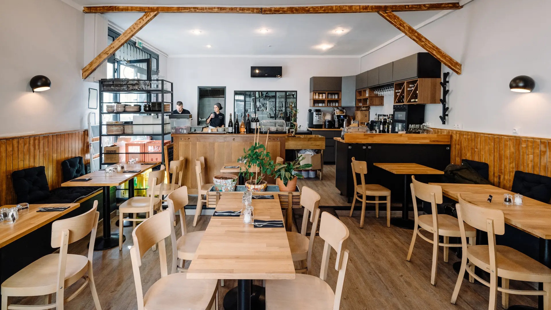 Salle intérieure climatisée