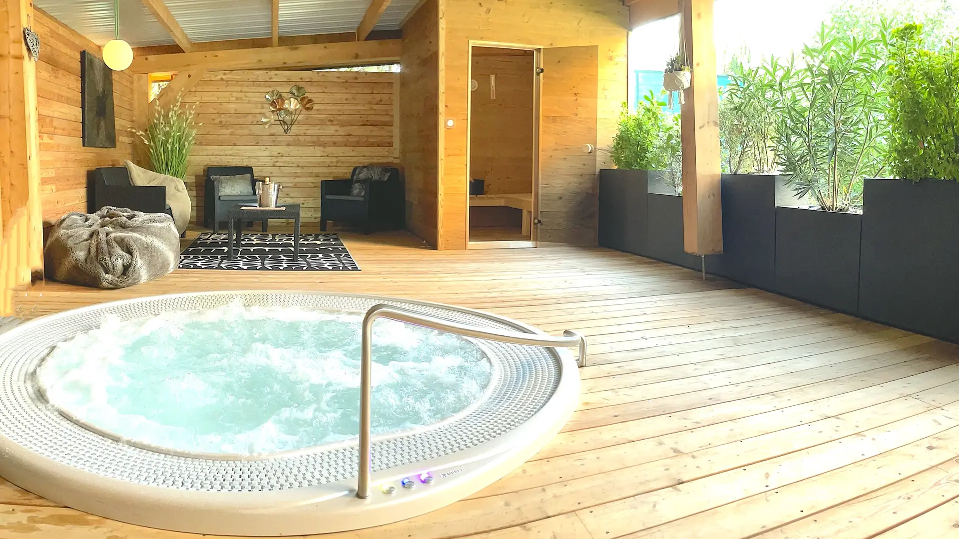 Jacuzzi + sauna