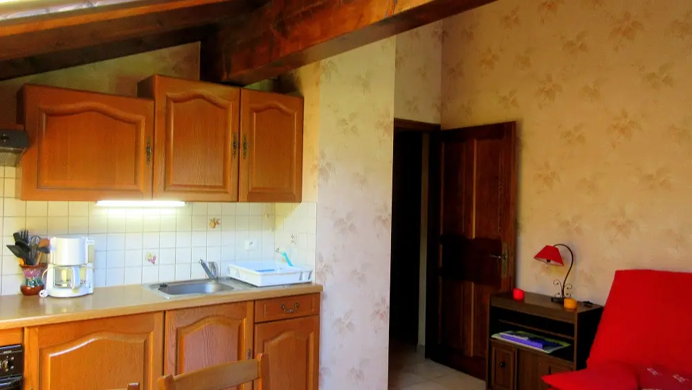 Cuisine salle à manger velux avec clic-clac