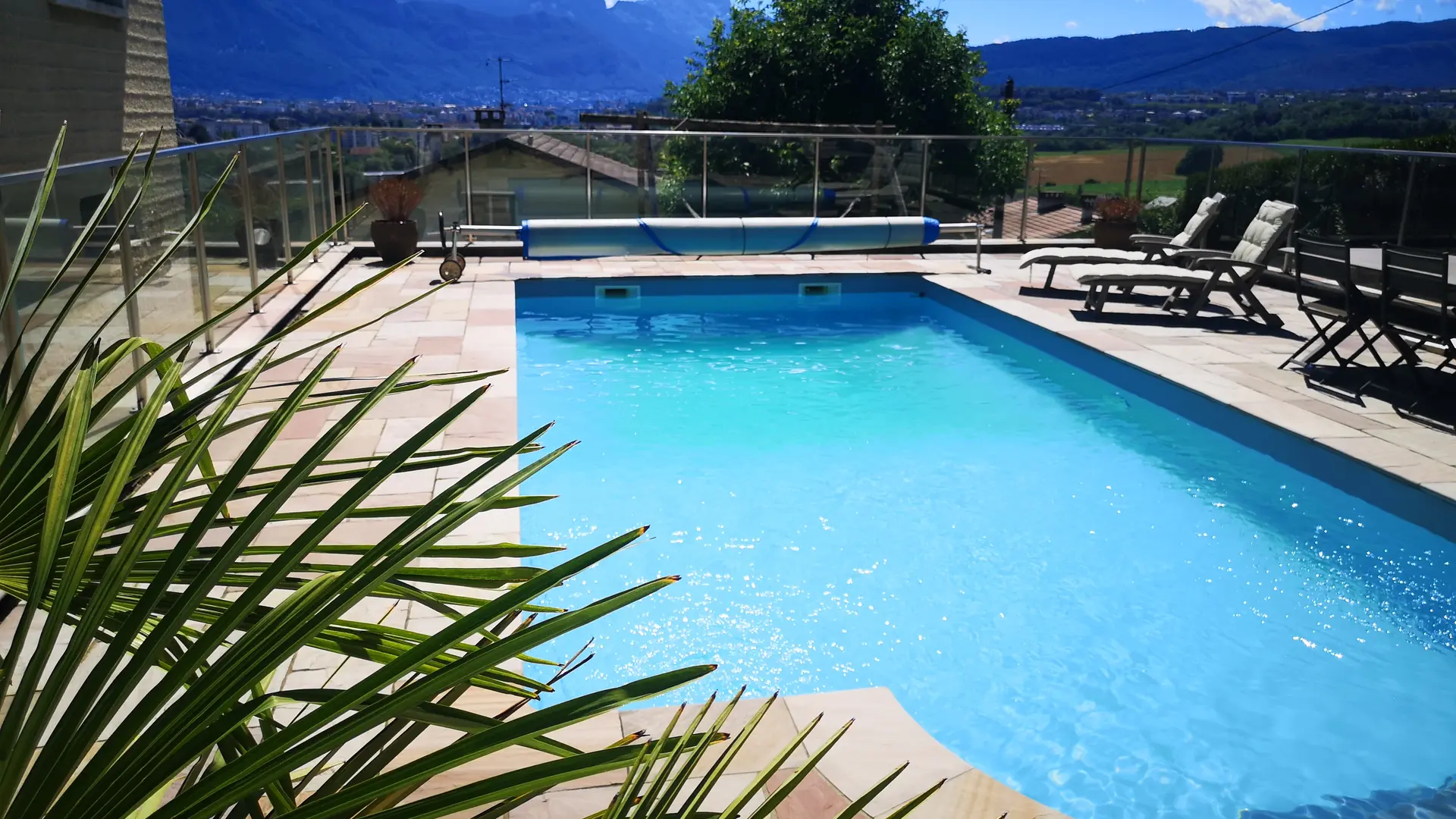 Vue de la piscine