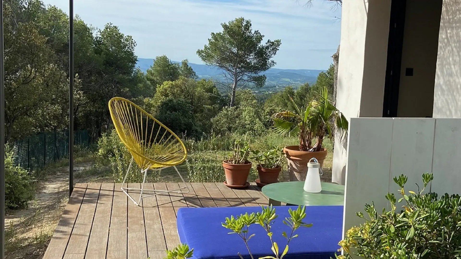 Terrasse de la chambre