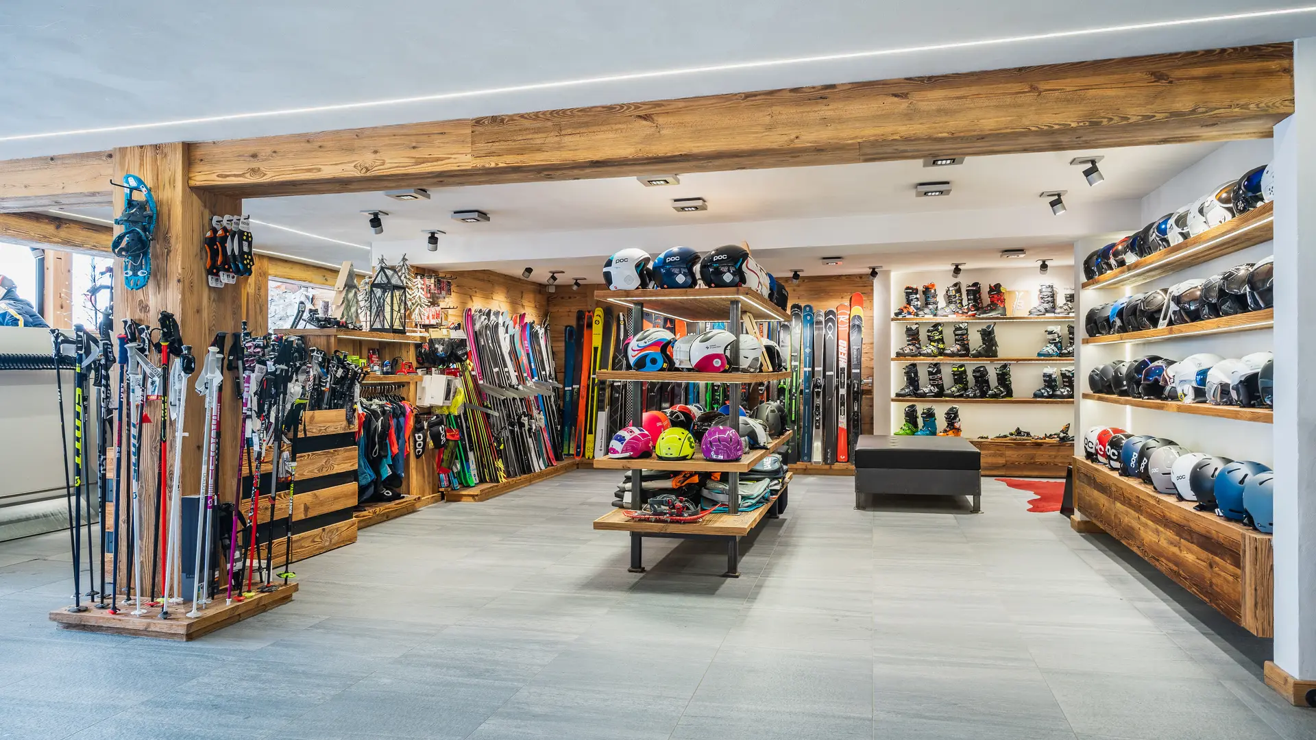 Espace vente de skis