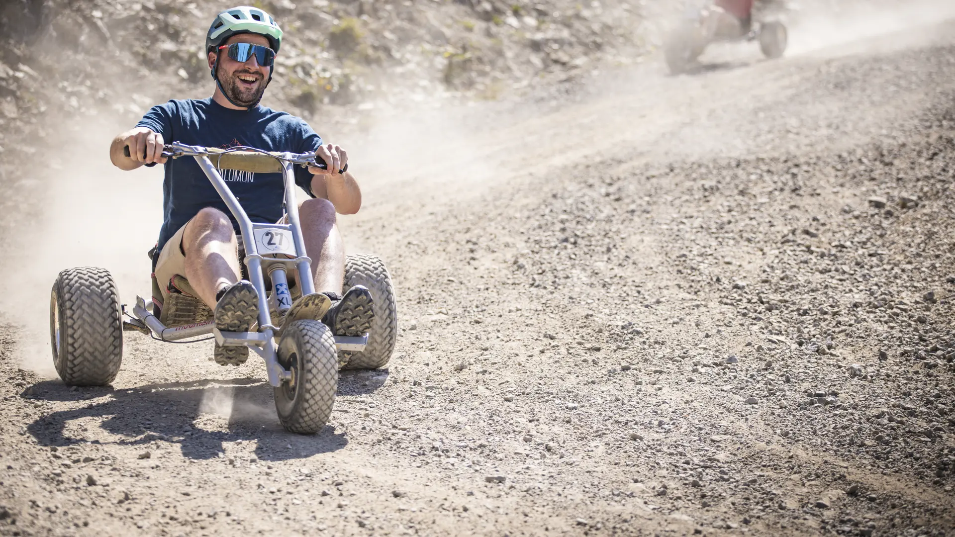 Descente en Mountain Kart
