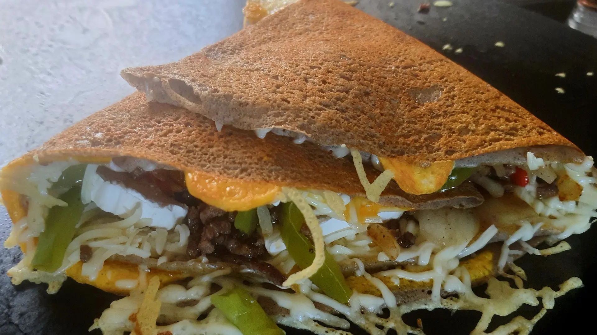 Crêpe salée à composer