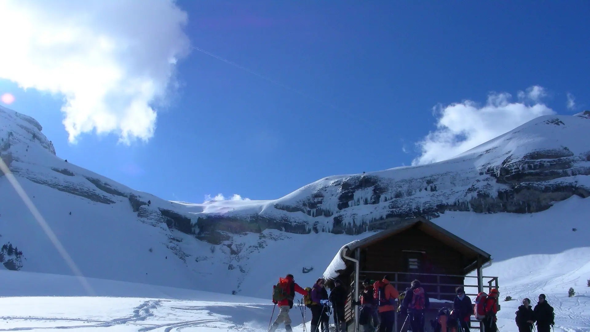 Sortie raquettes avec Michel Manini, Dévoluy, Hautes-Alpes