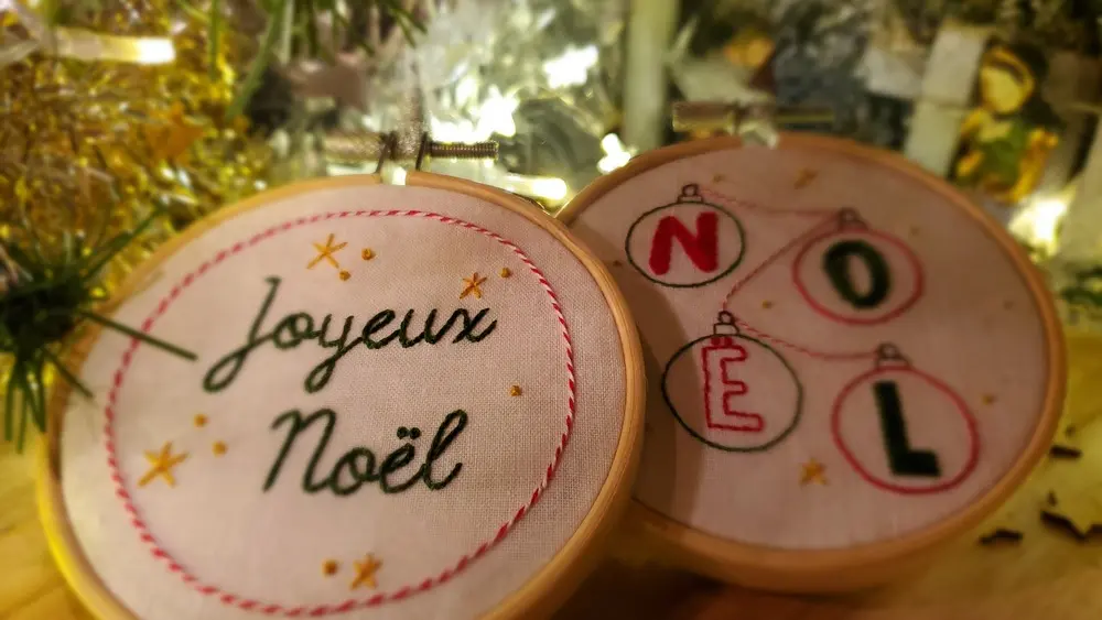 Broderie de Noël