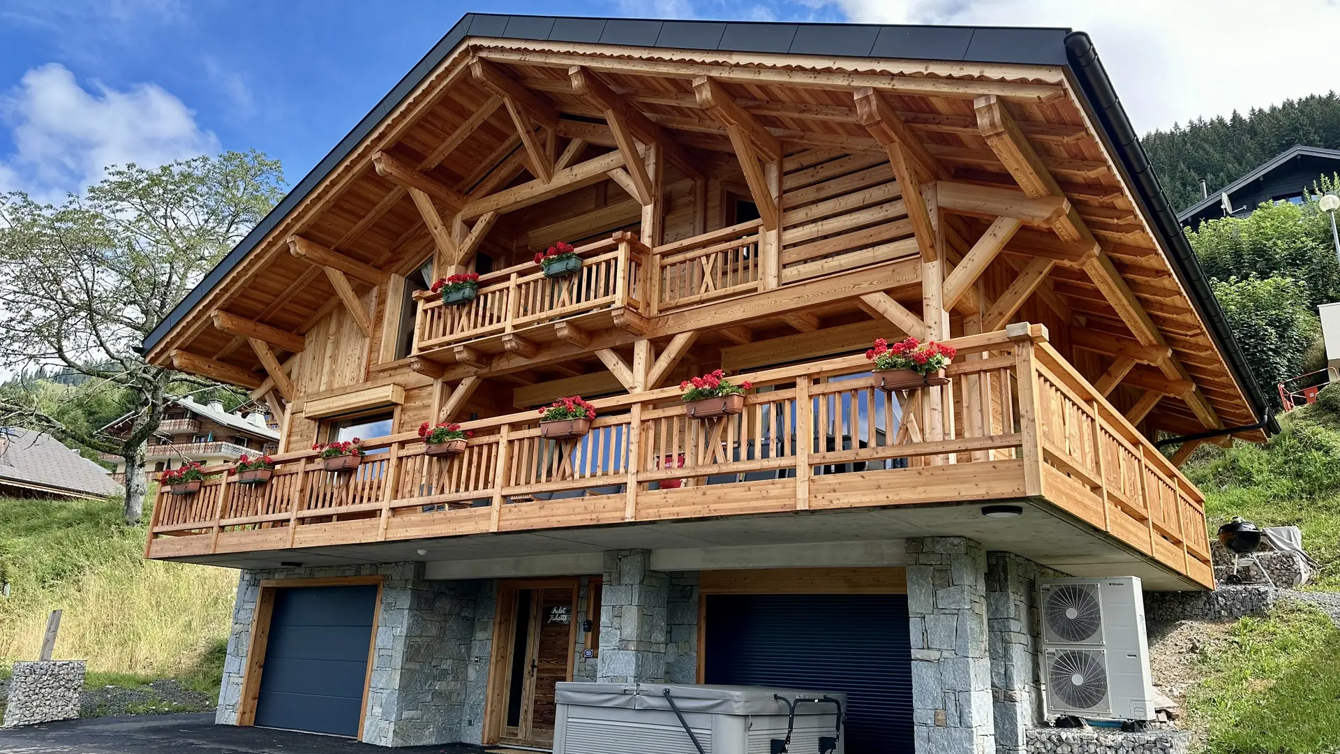 Chalet Juliette extérieur été