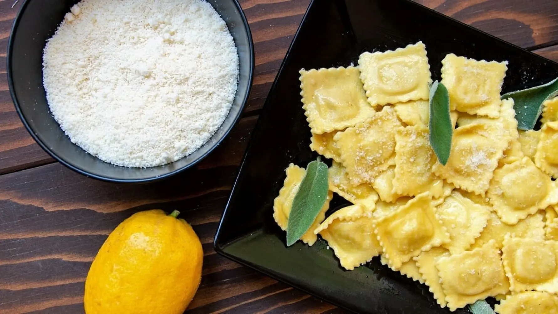 Raviolis au citron de Menton