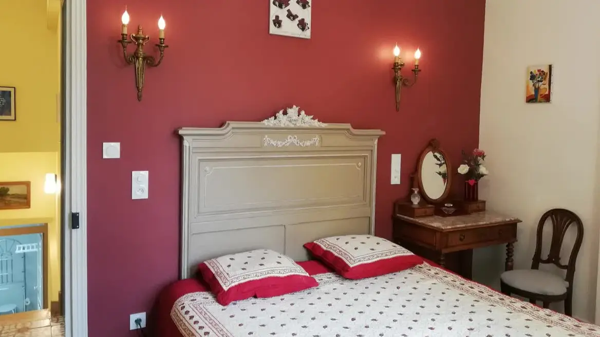 Chambre du gîte reflet de provence