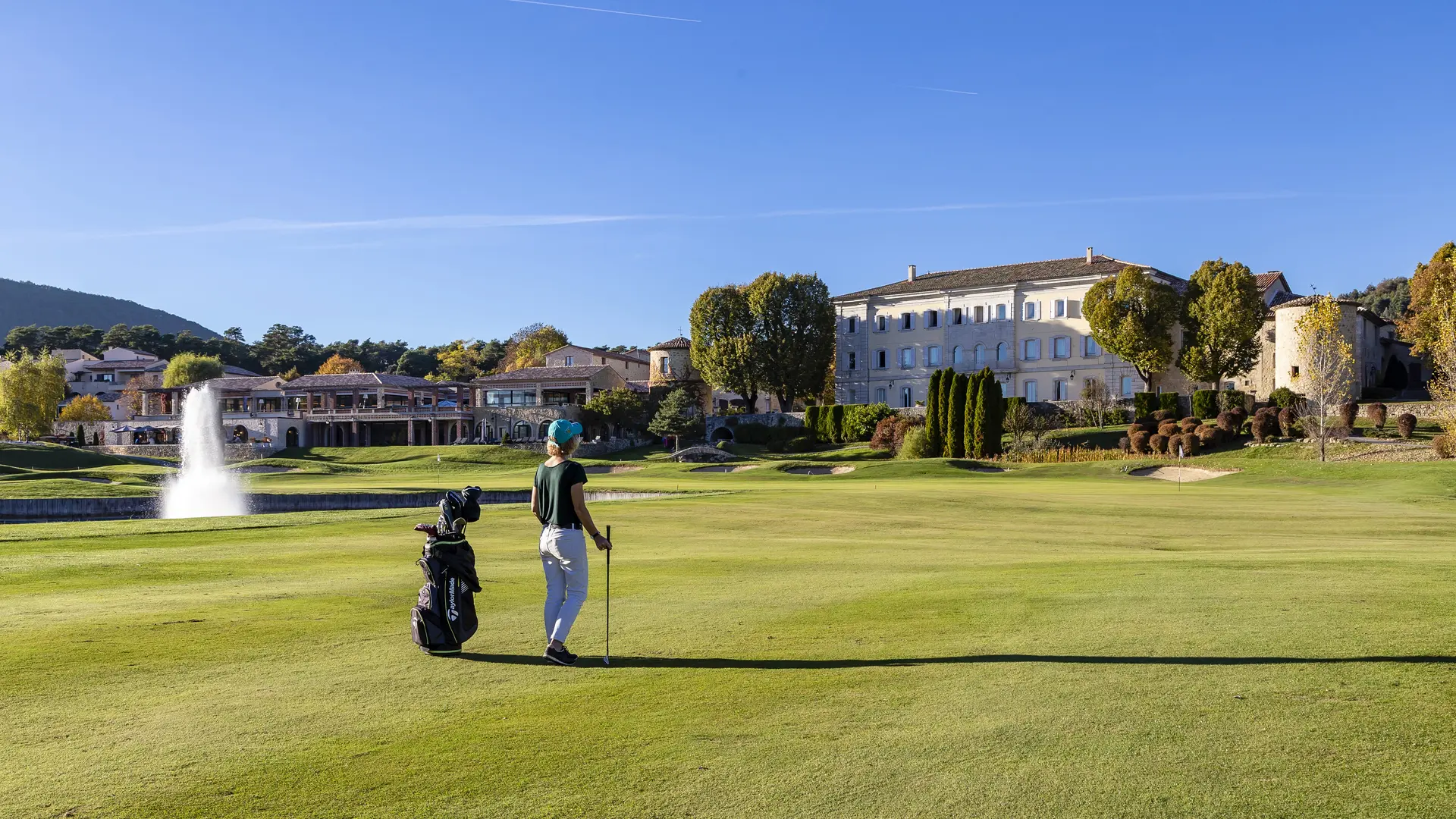 View from the golf course