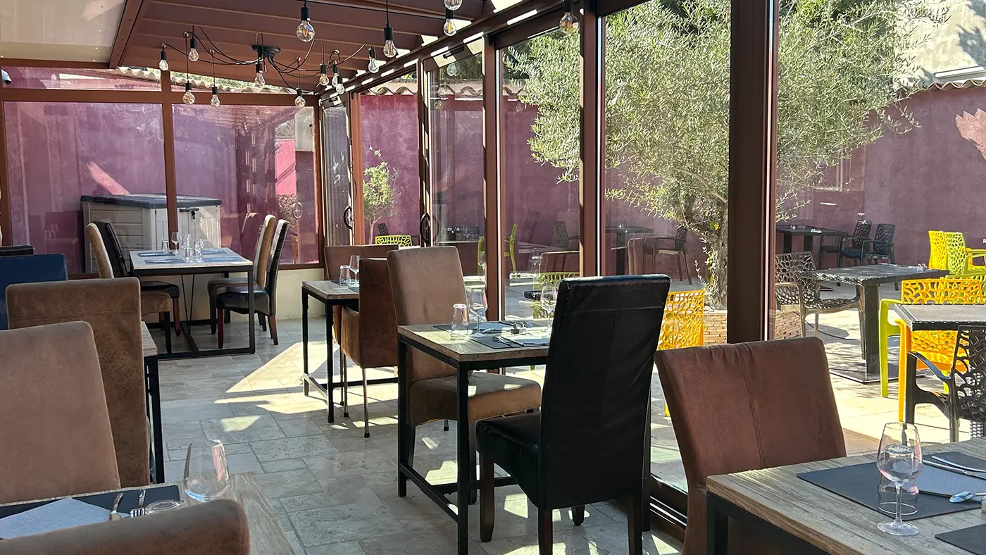 Terrasse restaurant Auberge les Galets