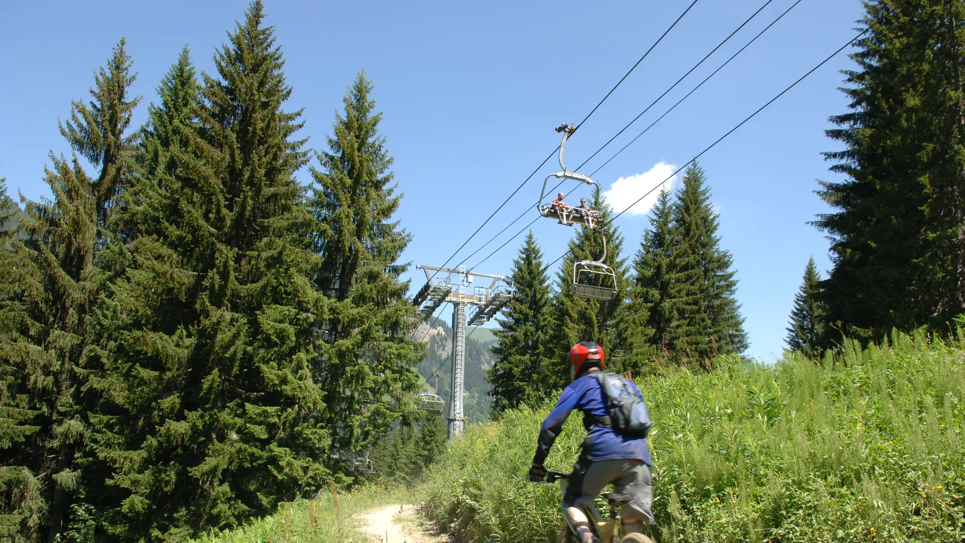 VTT dans les Portes du Soleil