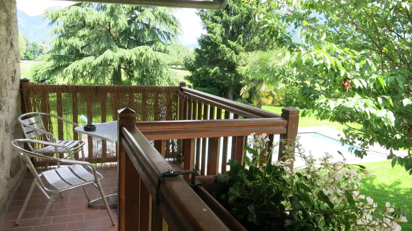 petite terrasse chambre du haut marmotte.