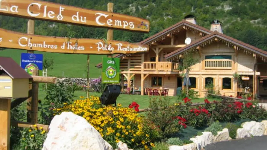 notre chaletla clef du temps en ete