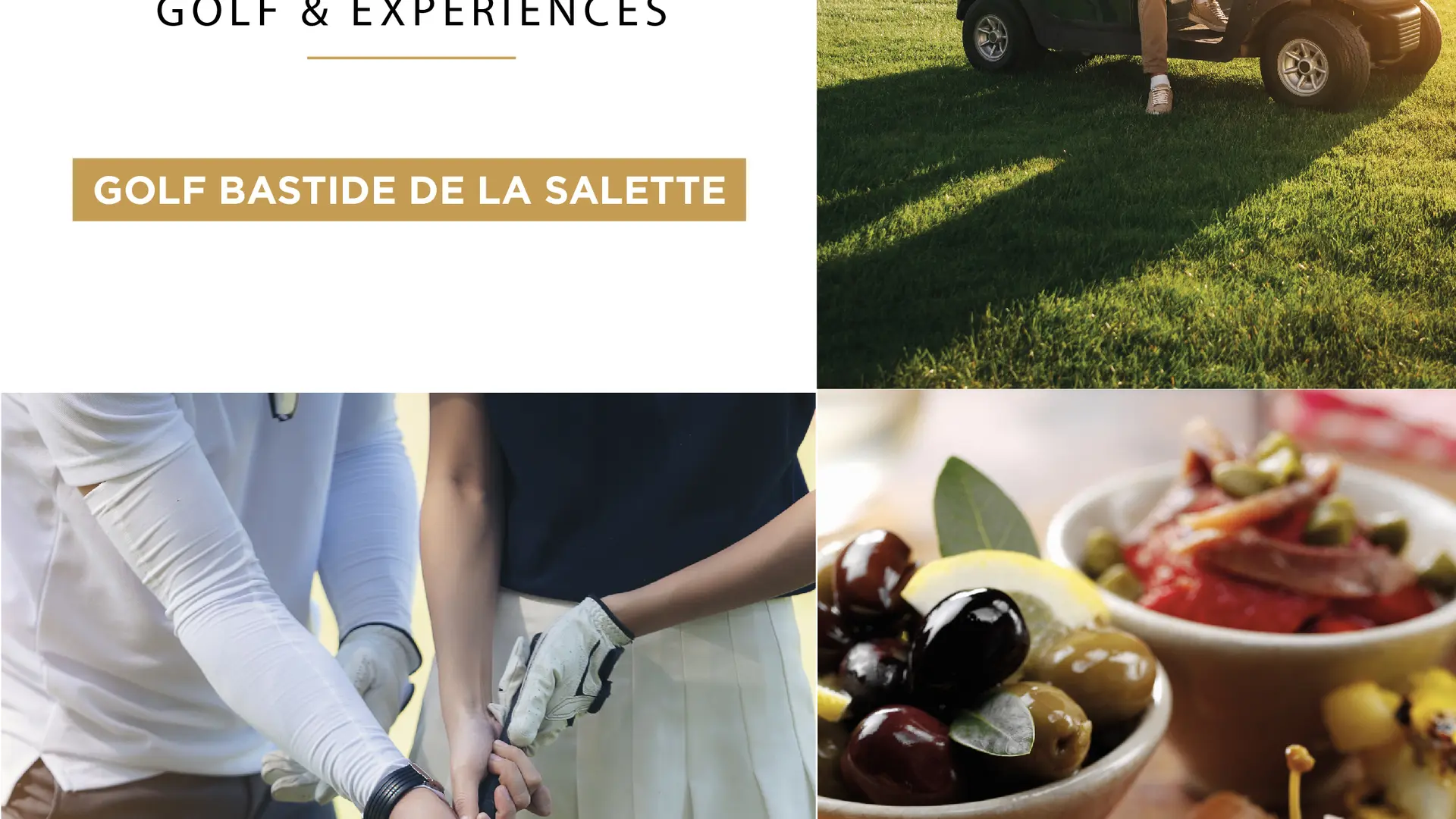 Initiation au golf à la Bastide de la Salette