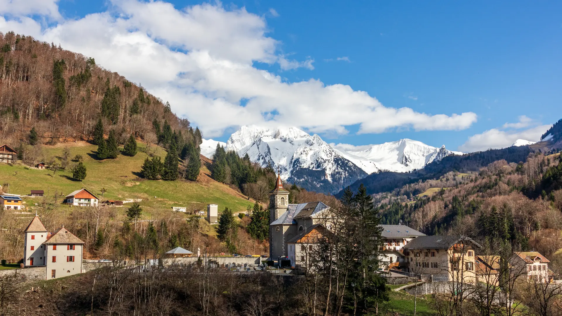VIllage des Clefs, en Haute-Savoie